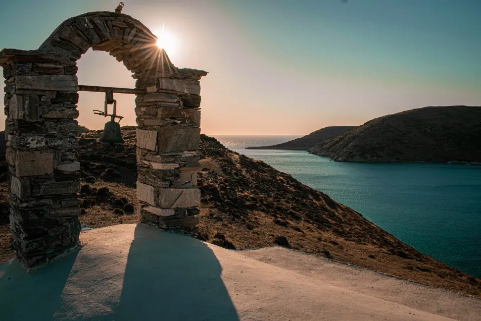 Breathtaking view of Paxos Island, Greece
